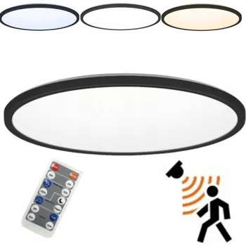 Kulatý Stropní Svítidlo Kobi 30 x 30 cm černá