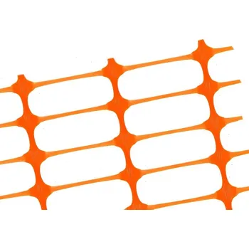 Pletivo GEOMAT Bezpečnostní síť oranžová – Safety net&nbsp;- 90&nbsp;g/m², oko 45×100 mm, 1,2×50 m [60&nbsp;m²]