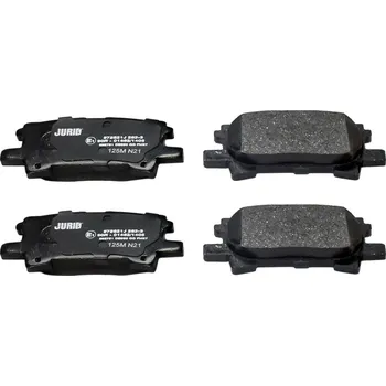 Brzdová destička Sada brzdových destiček, kotoučová brzda JURID 572621J