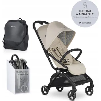 Kočárek Easywalker Rockey S kompaktní sportovní kočárek do letadla / Snoopy Limited
