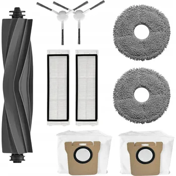 Sada příslušenství pro robotický vysavač Příslušenství filtry kartáče mopy sáčky pro Xiaomi Robot Vacuum X10+ / X20+