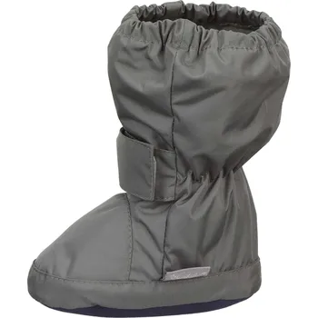 Capáčky Rozbaleno_Dětské zimní capáčky s Thinsulate vložkou a protiskluzovou podrážkou Šedé Sterntaler Velikost: 17/18