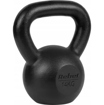 Kettlebell Rebel 14 kg černý