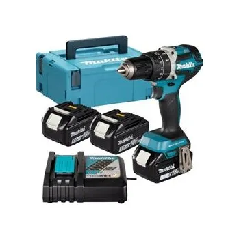 Aku Šroubovák Makita DHP484RT3J LXT 18V 3x5Ah BL 54Nm 2 rychlostní stupně kufr