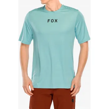 cyklistický dres Cyklistický dres Fox Ranger SS Jersey Wordmark - vintage wash M