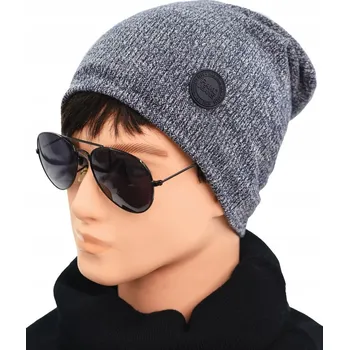 Čepice Pako Jeans zimní čepice beanie modrá, univerzální velikost