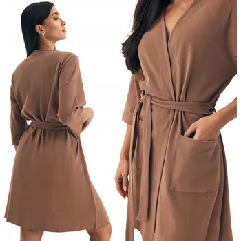 Dámský župan Dámský župan Nilsa Henderson | karamelově hnědá S