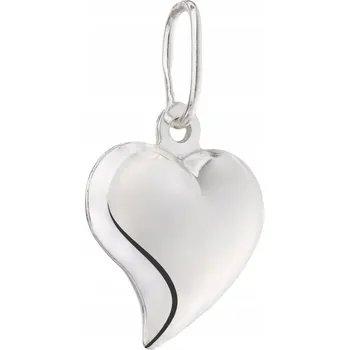 Přívěsek Srdce Srdíčko Lesklý Stříbrný Přívěsek 925 Přívěsek na Řetízek Stříbro