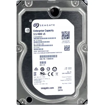 Interní pevný disk SEAGATE 3TB 7.2K 128MB SATA III 3.5'' ST3000NM0005