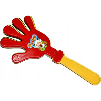Hračka pro nejmenší KLAPKA FANOUŠKA chrastítko TLAPKA ruka