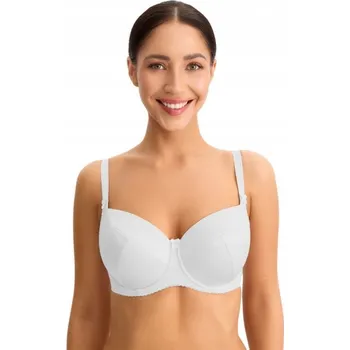 Dámské oblečení Gaia podprsenka vyztužená bílá velikost 80B