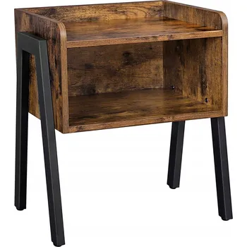 Noční stolek Noční stolek Songmics LET54X 46x35x52 cm, odstíny hnědé