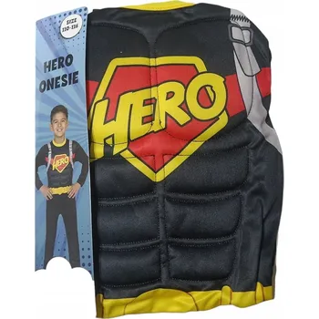 Karnevalový kostým Kostým superhrdiny pro děti vel. 110-116 Hero