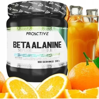 Aminokyselina BETA ALANINE LOAD výdrž aminokyseliny Pomeranč Proactive 300g