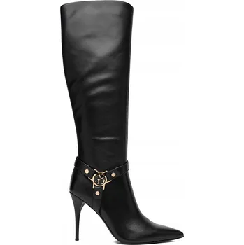 Dámské kozačky Eva Minge dámské kozačky černé EO-SURI-1278-508