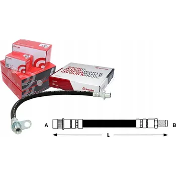 Brzdová hadice Brzdová hadice Brembo T 61 054