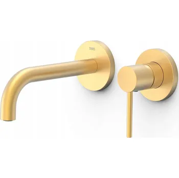Vodovodní baterie Umyvadlová baterie pod omítku Tres zlatá