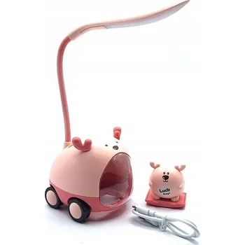 Lampička LED lampička Ostrzynka dětská Sob teplé světlo akumulátor USB