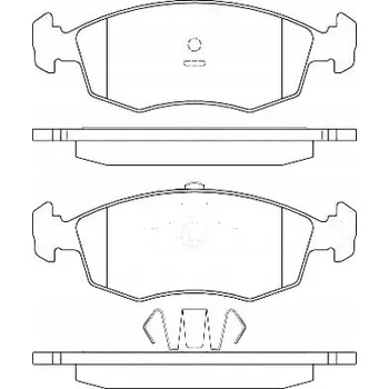 Brzdová destička Remsa 0172.35 Sada brzdových destiček, kotoučové brzdy