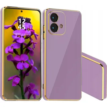 Pouzdro na mobilní telefon Zadní Kryt RCBR pro Motorola Moto G84 5G GLAMOUR COLOR CASE fialový