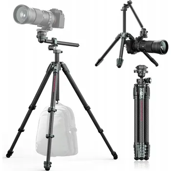 Karbonový stativ ULANZI 186 cm UKA pro fotoaparáty Sony Canon Nikon Vlog Video Foto