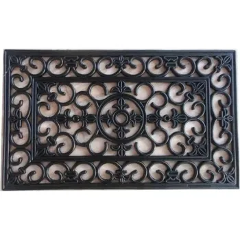 Rohožka Gumová rohožka před dveře 75x45 cm s otvory