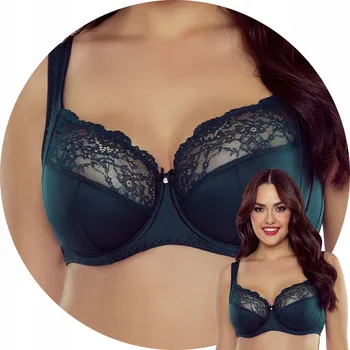 Dámské spodní prádlo Vivisence 1056 zelená Podprsenka polovyztužená 75H SEMI SOFT