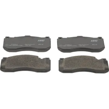 Brzdová destička Sada brzdových destiček, kotoučová brzda JURID 573294JC