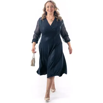 Dámské šaty Dámské šaty RUBIE 42 Tmavě modrá