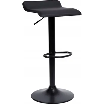 Barová židle EHokery černá Barová Židle 83 cm umělá kůže