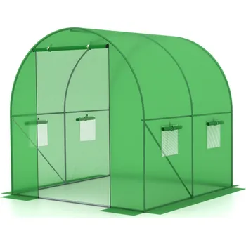 Skleník Fóliovník / Zahradní tunel Gockowiak 4 m2, 200 x 200 cm, zelený