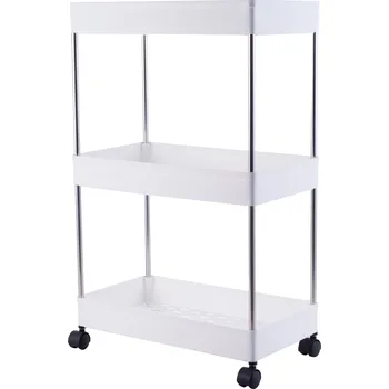 Koupelnový nábytek Skříňka na kolečkách Lacarte 2175 bílá 40 x 22,2 x 70,5 cm