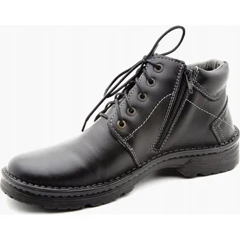 Dámská zimní obuv MAXIMUS 024 zimní zateplené kožené kotníkové boty kotníkové boty 41