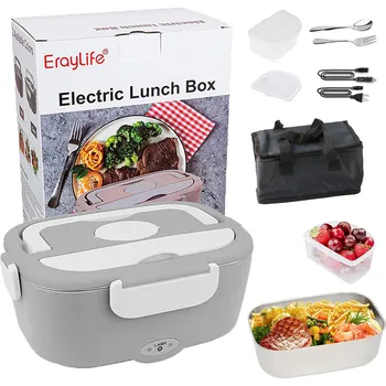 Svačinový box ELEKTRYCZNY LUNCH BOX OHŘÍVAČ OBĚDŮ DO KANCELÁŘE AUTA TIR 1.5L 65W 220V