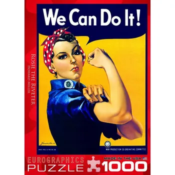 Puzzle PUZZLE 1000 dílků ROSIE THE RIVETER 6000-1292