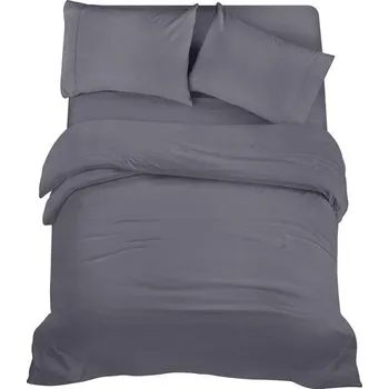 Prostěradlo Ložní prádlo Utopia Bedding 4dílná sada ložního prádla - Měkká kartáčovaná mikrovlákna - Povlak na