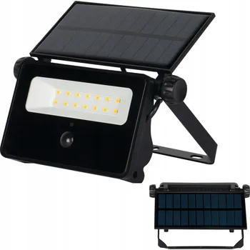 LED reflektor Masterled 30 W černý IP54 s pohybovým a soumrakovým senzorem