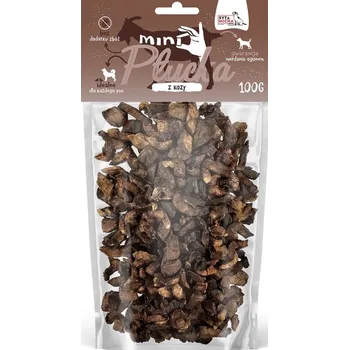 Pamlsek pro psa Syta Micha psí pamlsek mini kozí plíce 100% přírodní 100g