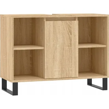 Koupelnový nábytek VidaXL Koupelnová skříňka, dub sonoma, 80x33x60 cm