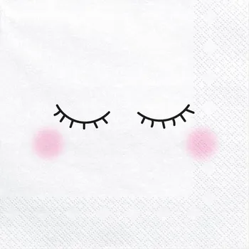 Papírový ubrousek Dekorativní ubrousky Narozeniny Smajlík 33x33cm 20ks