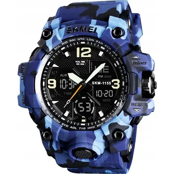 Hodinky Pánské hodinky SKMEI skm.111551t.mn elektronické sportovní s mnoha funkcemi