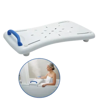 Sedátko do vany s nastavitelnou šířkou a madlem - 150kg