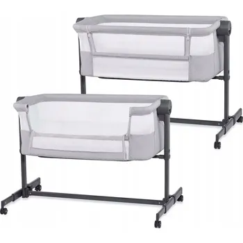 Cestovní postýlka Kinderkraft 50,5 x 84,5 cm šedá