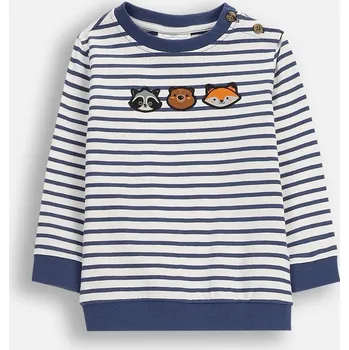 Chlapecké tričko Dětské chlapecké tričko s dlouhým rukávem, proužky, vel. 080 Coccodrillo ZC5