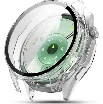 Pouzdro na mobilní telefon Pouzdro s vestavěným sklem pro HUAWEI WATCH GT 6 Active Classic 46 mm