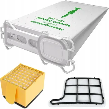 Filtr do vysavače Syntetický sáček do vysavače Vorwerk VK135-VK136, 6 ks