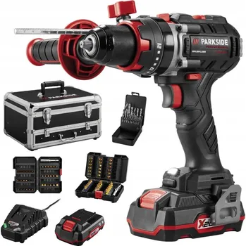 Aku Šroubovák Parkside akumulátorové napájení 20 V PSBSAP 20-Li B2 walizka