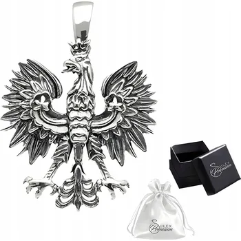 Přívěsek Stříbrný přívěsek 925 OREL Znak Polský (velký)