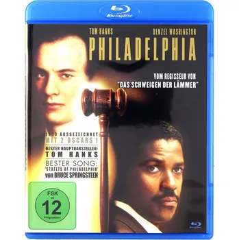 Blu-ray film Filadelfia Blu-ray disk