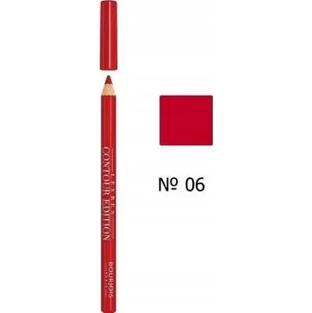 Přípravek na rty Červená konturovací tužka na rty k ořezávání Bourjois